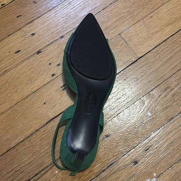 Anne Klein Green Slingback Pointed Toe Shoes🤩 - Picture 4 of 7